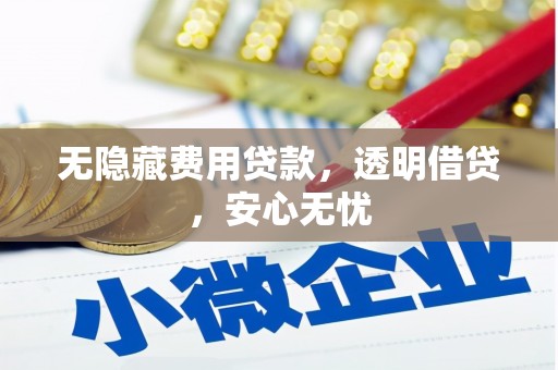 独山子无隐藏费用贷款，透明借贷，安心无忧