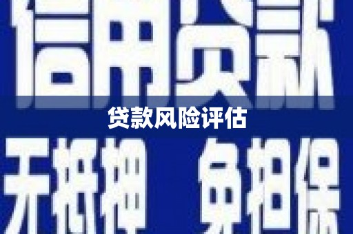 独山子贷款风险评估
