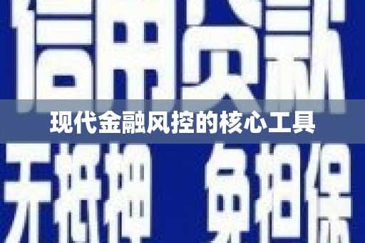 独山子现代金融风控的核心工具