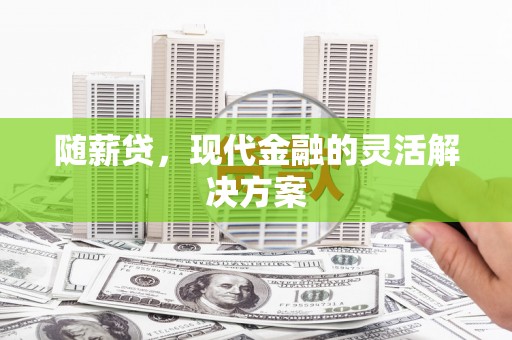 独山子随薪贷，现代金融的灵活解决方案
