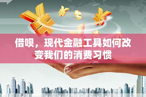 独山子借呗，现代金融工具如何改变我们的消费习惯