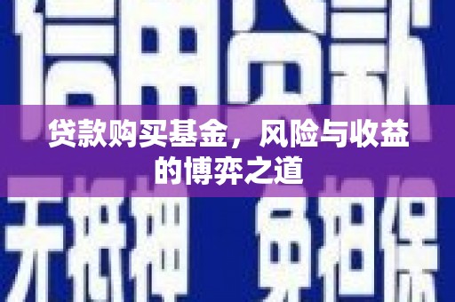 独山子贷款购买基金，风险与收益的博弈之道