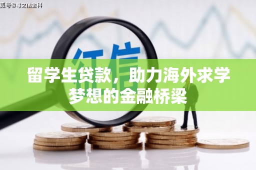独山子留学生贷款，助力海外求学梦想的金融桥梁