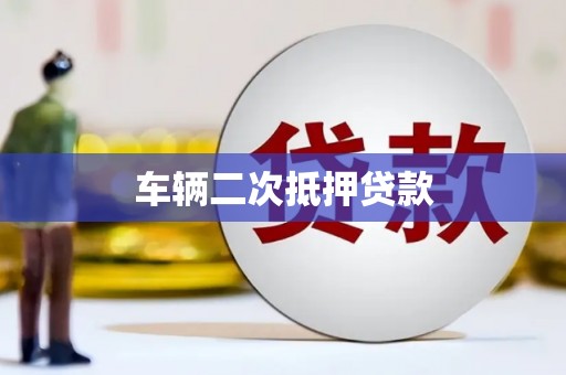 独山子车辆二次抵押贷款