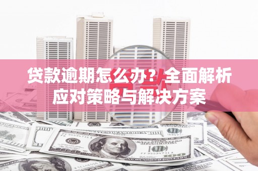 独山子贷款逾期怎么办？全面解析应对策略与解决方案