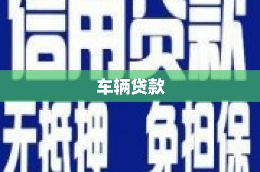 独山子车辆贷款