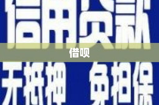 独山子借呗